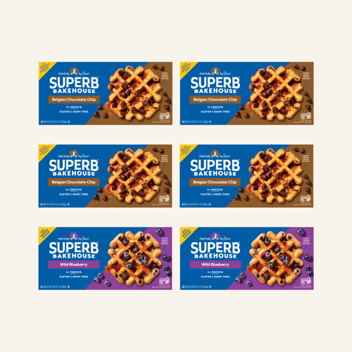 4 Chocolate Chip, 2 Wild Blueberry